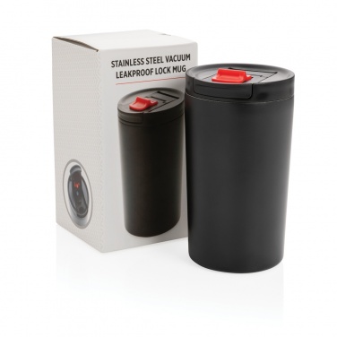 Logo trade promotional product photo of: Double wall vacuum leakproof lock mug 300ml