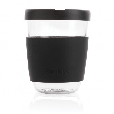 Logotrade business gifts photo of: Ukiyo borosilicate glass with silicone lid and sleeve