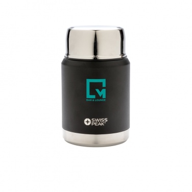 Logo trade business gifts image of: Swiss Peak Elite copper vacuum food container