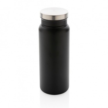 Logo trade promotional merchandise picture of: RCS Recycled stainless steel vacuum bottle 600ML