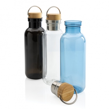 Logotrade promotional gift picture of: RCS RPET bottle with bamboo lid and handle
