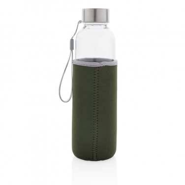 Logotrade promotional gift picture of: Glass bottle with neoprene sleeve