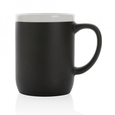 Logo trade promotional products picture of: Ceramic mug with white rim 300ml