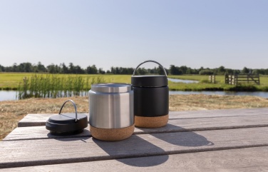 Logotrade promotional merchandise photo of: Savory RCS certified recycled stainless steel foodflask