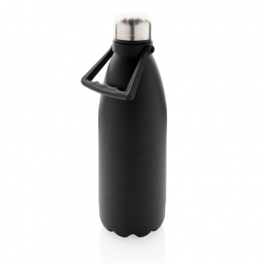 Logo trade promotional item photo of: RCS Recycled stainless steel large vacuum bottle 1.5L