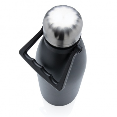 Logotrade advertising product picture of: RCS Recycled stainless steel large vacuum bottle 1.5L