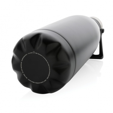 Logo trade promotional item photo of: RCS Recycled stainless steel large vacuum bottle 1.5L