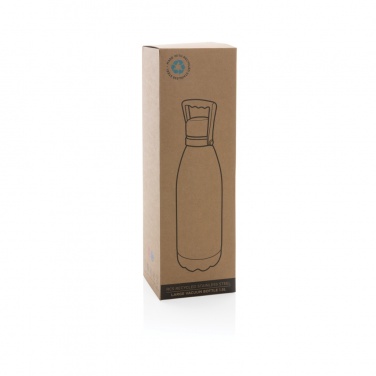 Logotrade promotional giveaway picture of: RCS Recycled stainless steel large vacuum bottle 1.5L