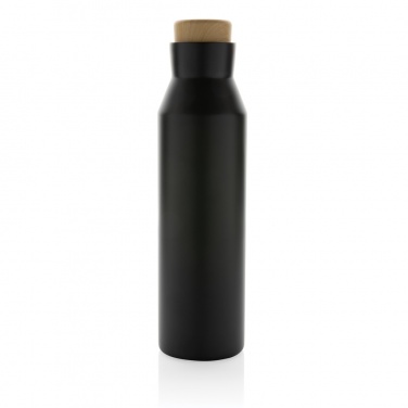 Logo trade promotional giveaways picture of: Gaia RCS certified recycled stainless steel vacuum bottle