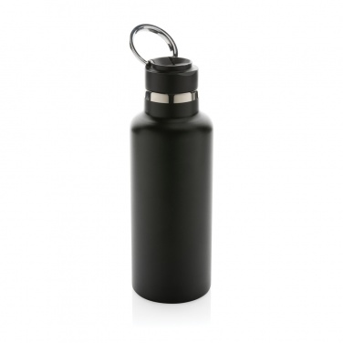 Logo trade promotional merchandise photo of: Hydro RCS recycled stainless steel vacuum bottle with spout