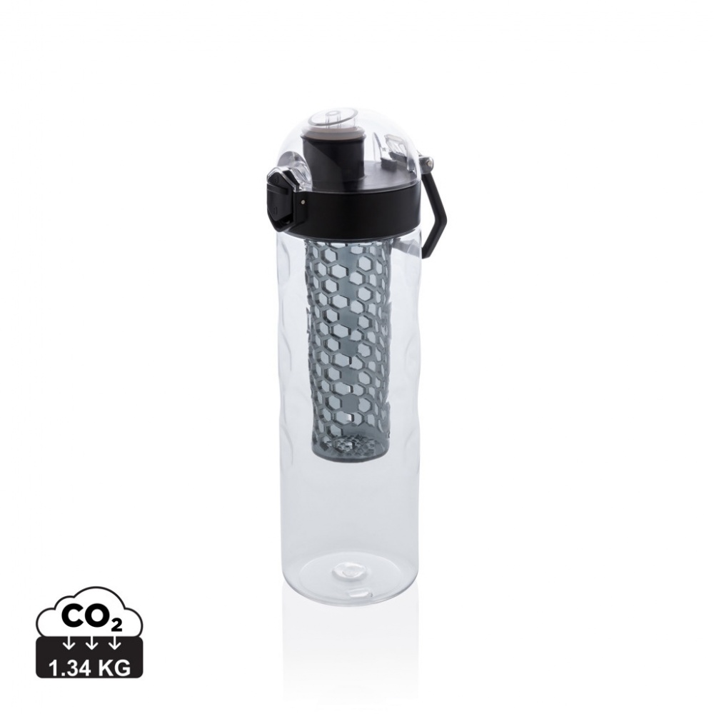 Logo trade corporate gifts picture of: Honeycomb lockable leak proof infuser bottle