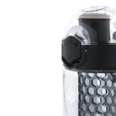 Logo trade promotional merchandise photo of: Honeycomb lockable leak proof infuser bottle