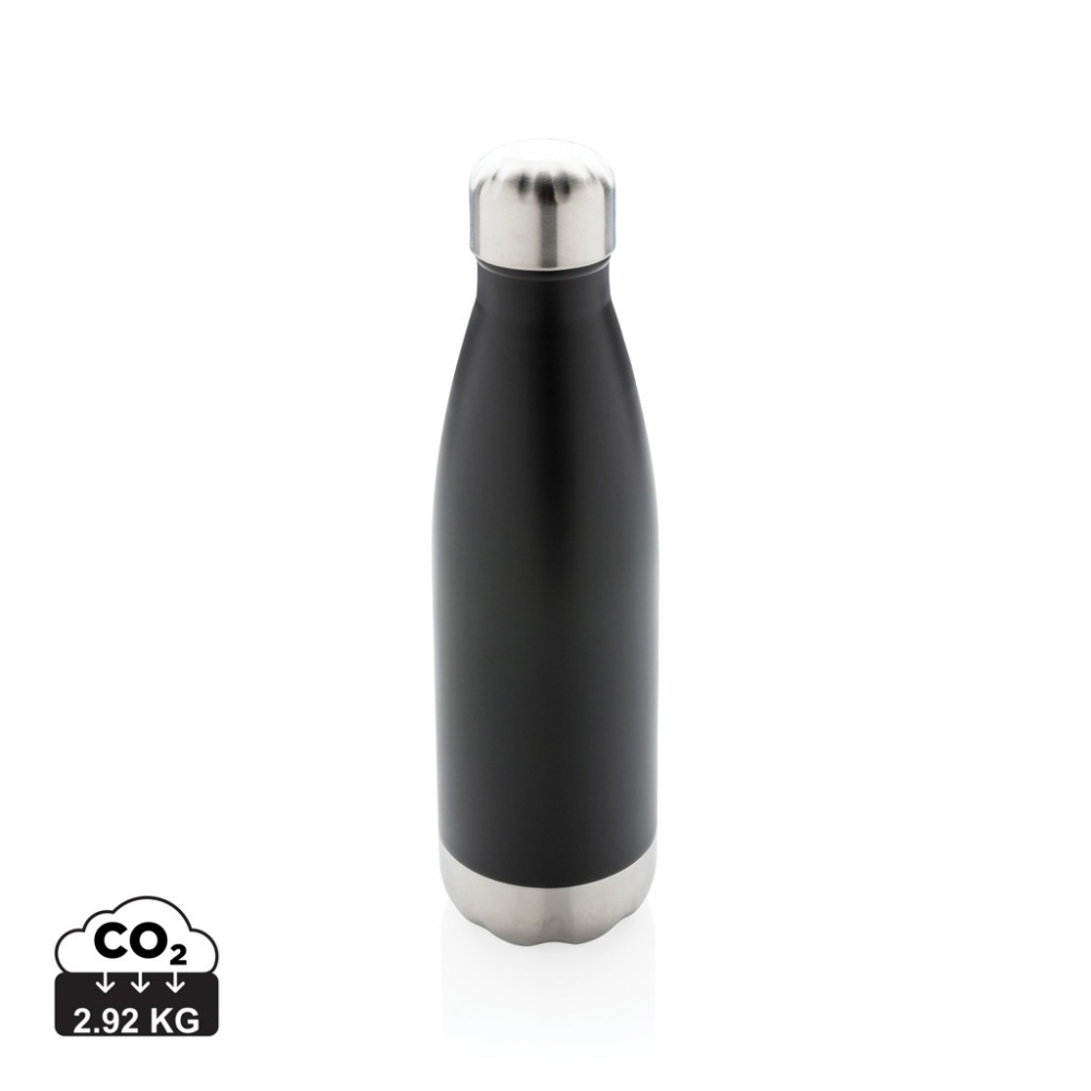 Logo trade corporate gifts image of: Vacuum insulated stainless steel bottle