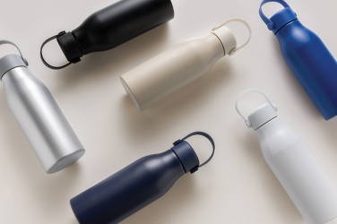 Logo trade promotional gifts picture of: Pluto RCS Certified recycled aluminium bottle 680ml
