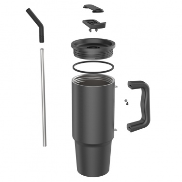 Logo trade promotional products image of: Embrace deluxe RCS recycled stainless steel tumbler 900ml