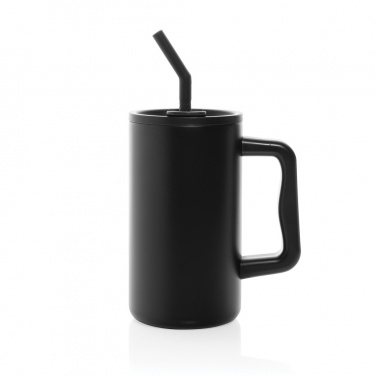 Logotrade promotional item image of: Cube RCS certified recycled steel mug 800ml