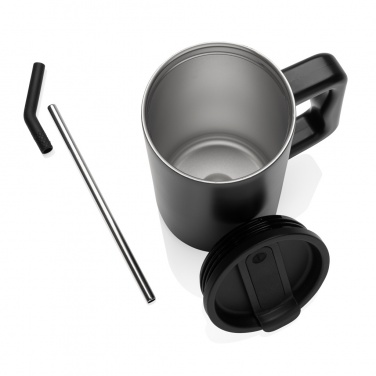 Logotrade promotional gift image of: Cube RCS certified recycled steel mug 800ml