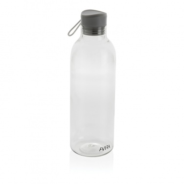 Logo trade promotional giveaway photo of: Avira Atik RCS Recycled PET bottle 1L