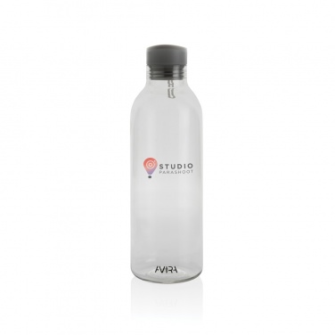 Logo trade promotional merchandise image of: Avira Atik RCS Recycled PET bottle 1L