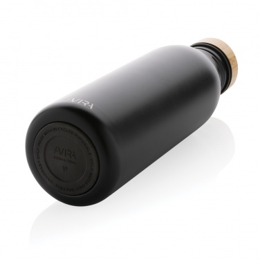 Logotrade corporate gift image of: Avira Alcor RCS Re-steel single wall water bottle 600 ML