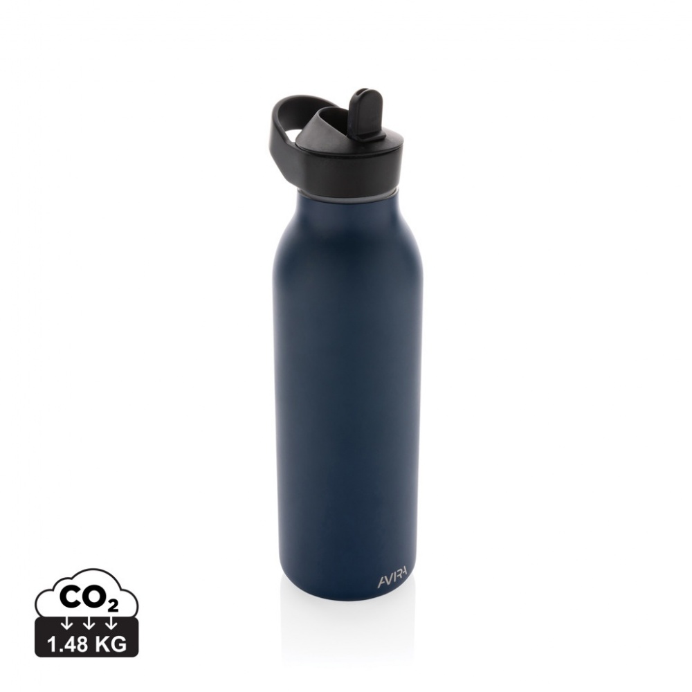 Logo trade promotional gifts picture of: Avira Ara RCS Re-steel fliptop water bottle 500ml