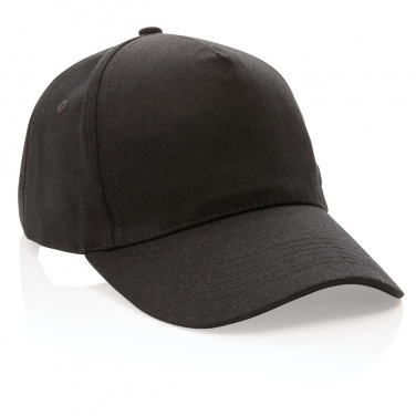 Logo trade corporate gifts picture of: Impact 5panel 280gr Recycled cotton cap with AWARE™ tracer