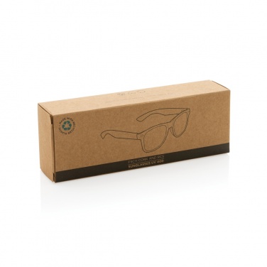 Logotrade promotional gift image of: GRS recycled PC plastic sunglasses with cork