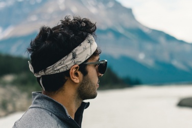 Logo trade advertising products image of: Swiss Peak RCS rplastic polarised sunglasses