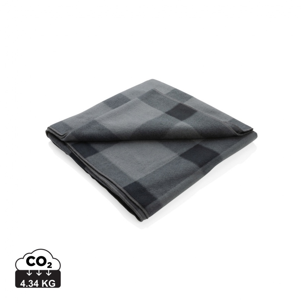 Logotrade promotional gift image of: Soft plaid fleece blanket