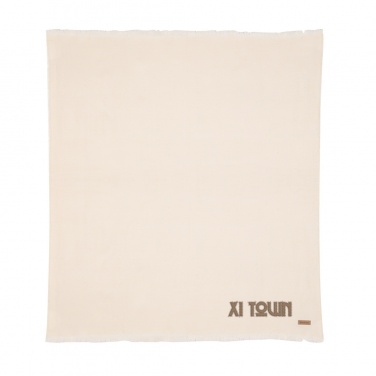 Logo trade promotional product photo of: Ukiyo Aware™ Polylana® woven blanket 130x150cm