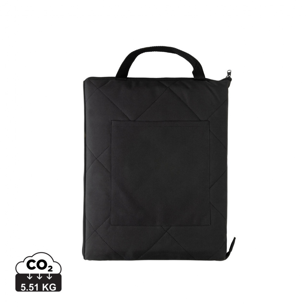 Logotrade promotional gift image of: Impact Aware™ RPET foldable quilted picnic blanket