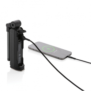 Logo trade corporate gifts image of: Gear X RCS rPlastic USB rechargeable worklight