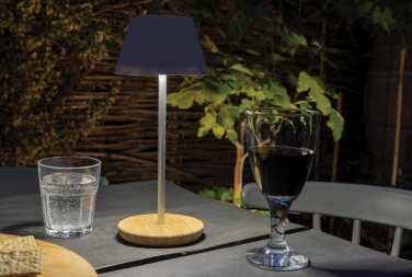 Logotrade corporate gifts photo of: Pure Glow RCS usb-rechargeable recycled plastic table lamp