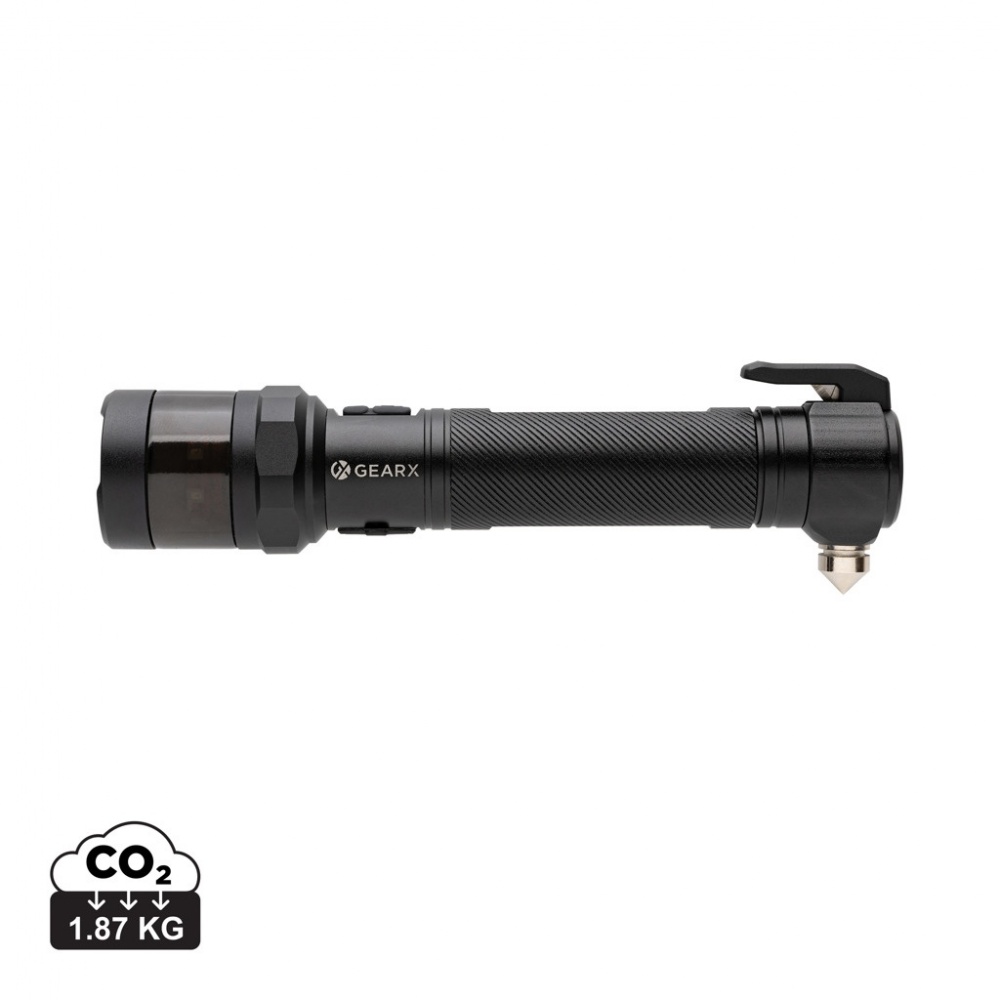 Logo trade promotional gifts picture of: Gear X RCS recycled aluminum high performance car torch