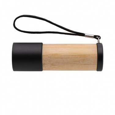 Logo trade promotional products image of: Bamboo and RCS certfied recycled plastic torch