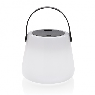 Logo trade promotional products picture of: SolarGlow RCS recycled ABS USB-rechargeable outdoor light