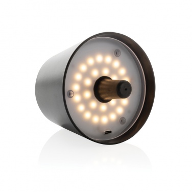 Logo trade promotional gift photo of: BottleGlow RCS recycled plastic bottle lamp