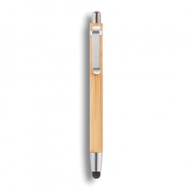 Logo trade advertising product photo of: Bamboo stylus pen