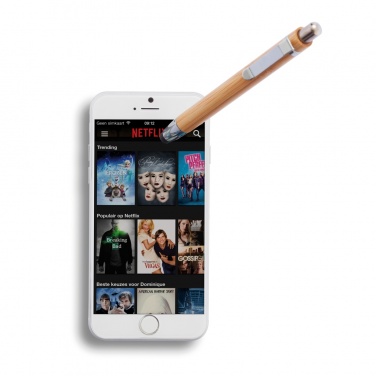Logotrade promotional giveaways photo of: Bamboo stylus pen