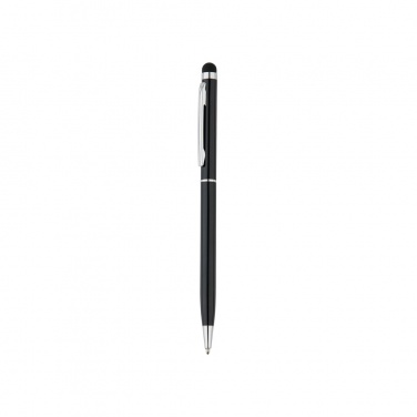 Logo trade promotional giveaways picture of: Thin metal stylus pen