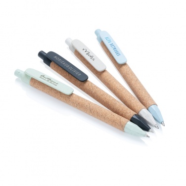 Logotrade promotional items photo of: Write wheatstraw and cork pen