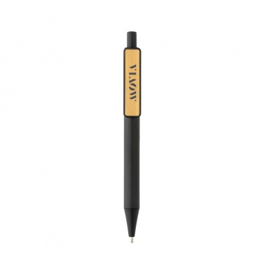 Logotrade advertising products photo of: GRS RABS pen with bamboo clip