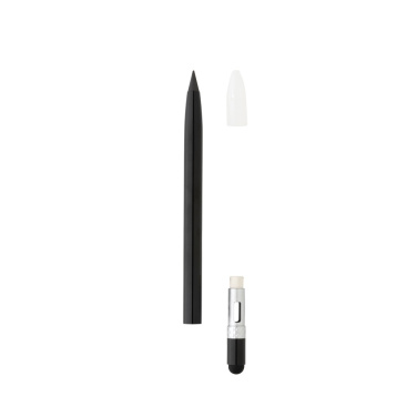 Logotrade promotional merchandise picture of: Aluminum inkless pen with eraser