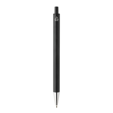 Logo trade promotional giveaway photo of: Amisk RCS certified recycled aluminum pen
