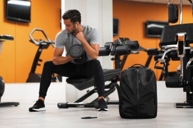 Logo trade promotional gifts image of: Backpack Flex Gym
