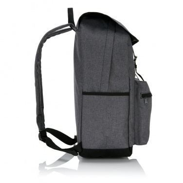 Logotrade promotional item picture of: Laptop backpack with magnetic buckle straps