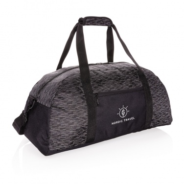 Logotrade promotional merchandise photo of: AWARE™ RPET Reflective weekend bag