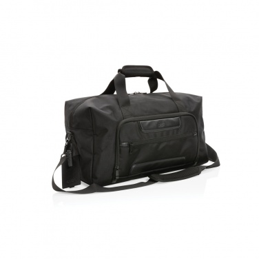 Logotrade promotional item picture of: Swiss Peak AWARE™ RPET Voyager weekend bag