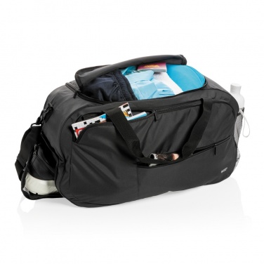 Logotrade business gifts photo of: Swiss Peak AWARE™ RPET sports duffel bag