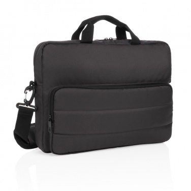 Logo trade business gifts image of: Impact AWARE™ RPET 15.6" laptop bag